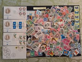 Ca 1000 Ausland-Briefmarken ab Uralt (VW6)