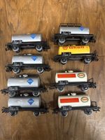 8 Kesselwagen Aral, Shell &Esso