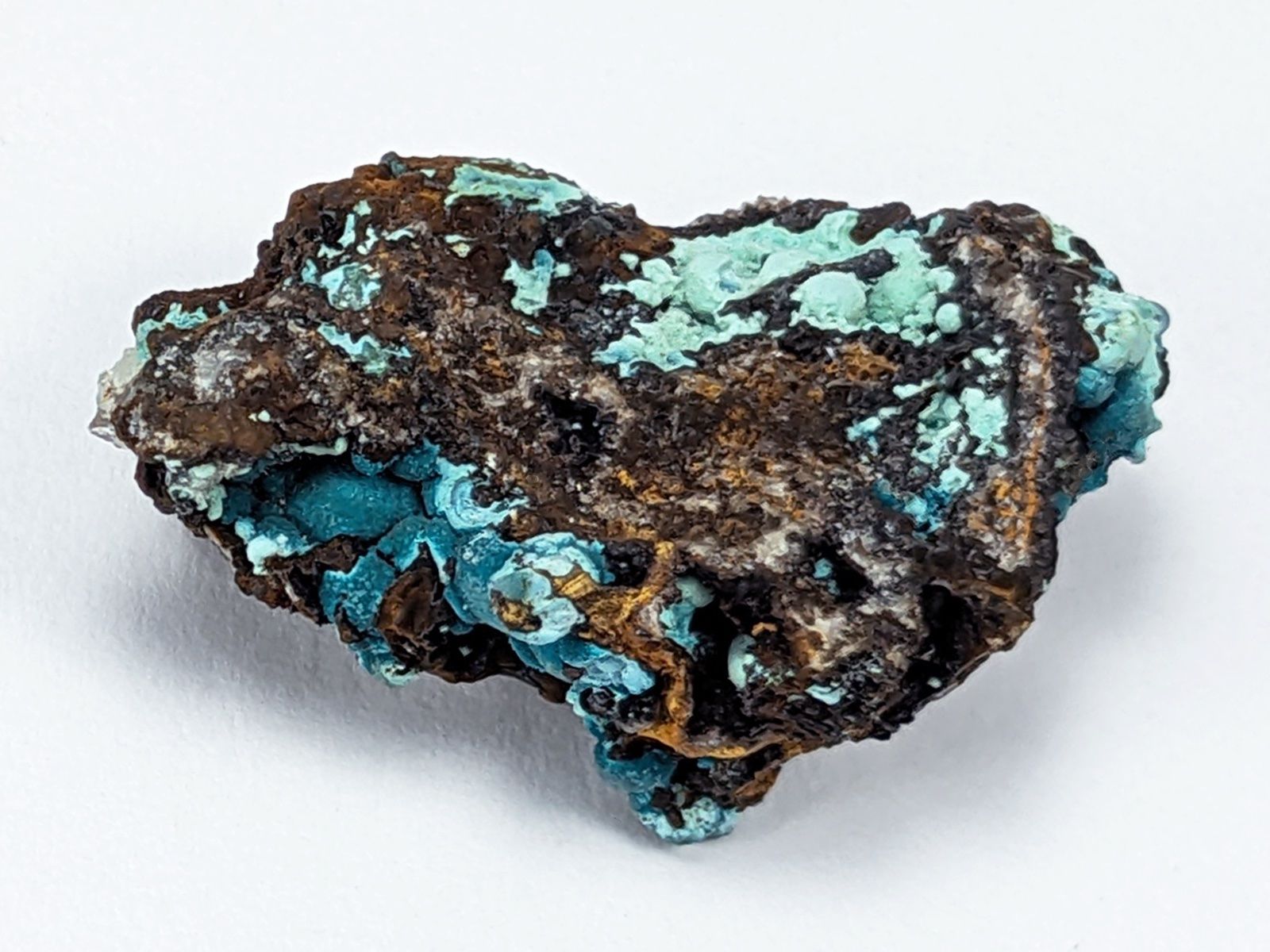 Mineralien & Heilsteine: Chrysokoll Rohstein 3,8cm - 10 Gramm – Neu und originalverpackt aus Meilen von StoneGarden