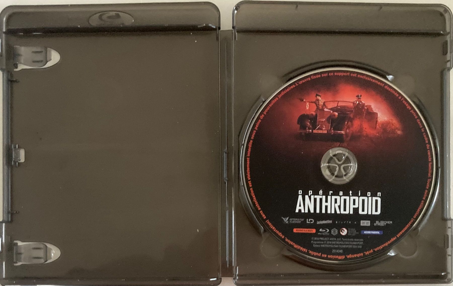 Tutti i DVDs: OPÉRATION ANTHROPOID – Usato da Poliez-Pittet venduto da Newtown-Records 2