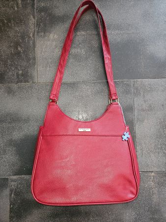 Handtasche Umhängetasche Weinrot -Eternal love