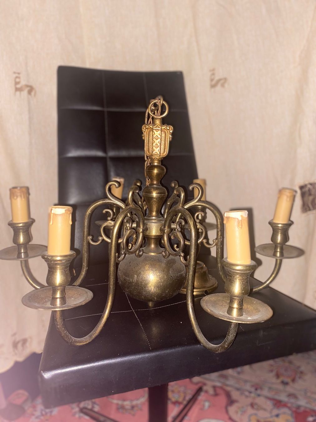 Lampadari & plafoniere: Antiker 6 armige Deckenlampe – Usato da Schlieren venduto da Norauro 2