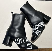 Moschino Stiefel Schwarz, Gr. 36, wie neu 🖤