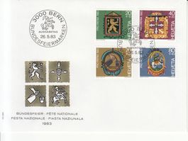 SBK B198 - B201 FDC