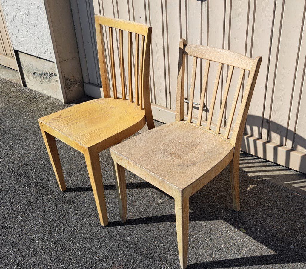 Chaises: 2 Stühle Holz zum Basteln – D'occasion à Langenthal par wodiwim