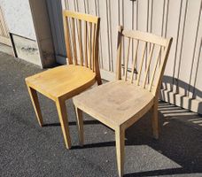 2 Stühle Holz zum Basteln