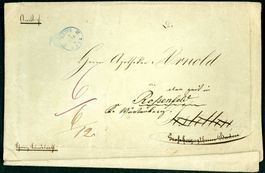 Historischer Brief nach Bern 1854 - Seltenes Sammlerstück!