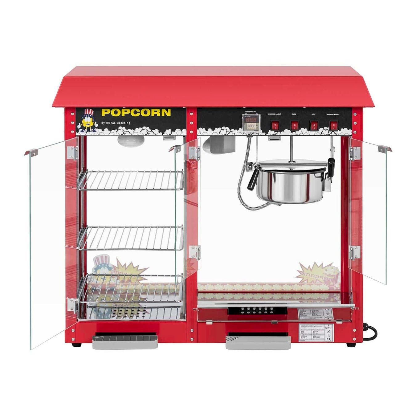 Equipement prof. & Gastronomie: Royal Catering RCPC-16E Popcornmaschine – Neuf avec emballage d'origine à Bottighofen par zaap 2