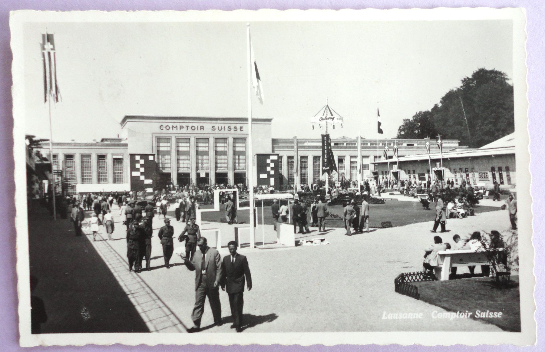 Cartoline postali: Lausanne, Comptoir Suisse – Usato da Fétigny venduto da Billy2miny