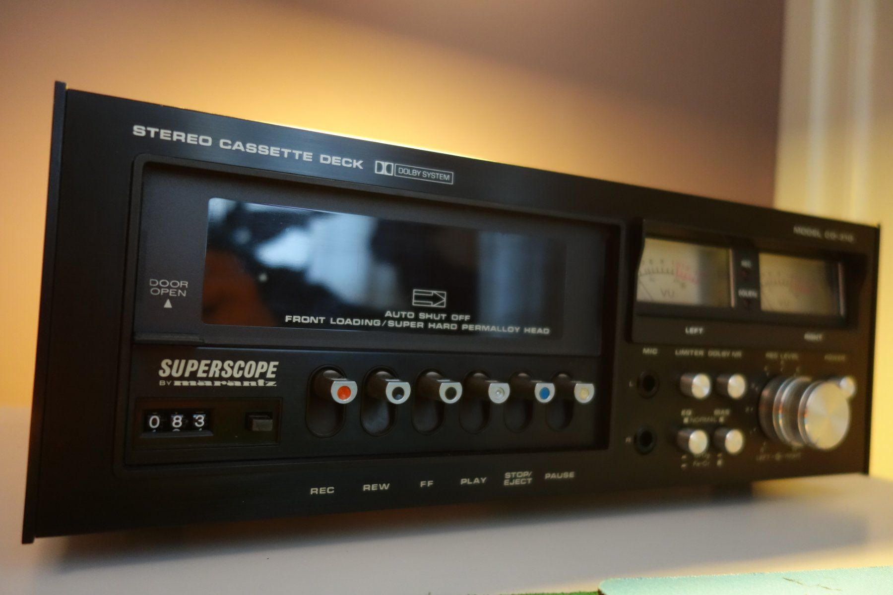 Marantz Aufnahmegeräte: Kassette Deck Superscope CD-310 by Marantz – Gebraucht aus Bern von Phandora 4
