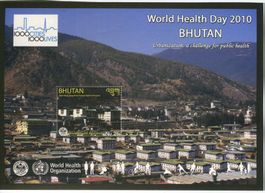 Block "WHO. Weltgesundheitstag". Bhutan