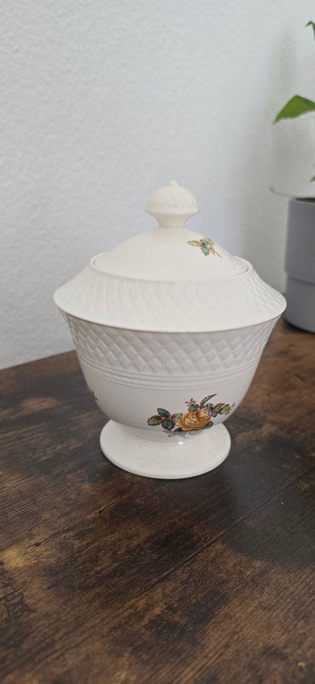 Zuckerdosen: Vintage Zuckerdose, Spode Mansard Copeland – Gebraucht aus Oberglatt ZH von stmark3