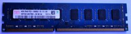 Hynix 4GB DDR3 RAM PC3-10600U Arbeitsspeicher