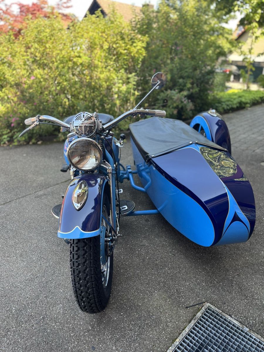 Chopper: Harley Davidson WLA Flathead 750 45” – Usato da Meilen venduto da Gempi 2
