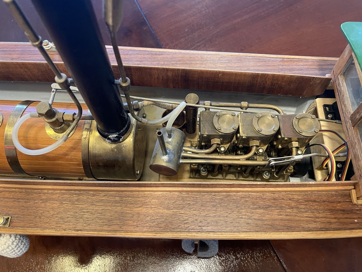 Kit di modellismo & Modellini statici: Modellbau Dampfpinasse Schiff – Nuovo (secondo la descrizione) da belp venduto da david59 5