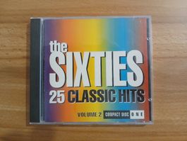 CD The Sixties 25 Classic Hits Volume 2 compilation