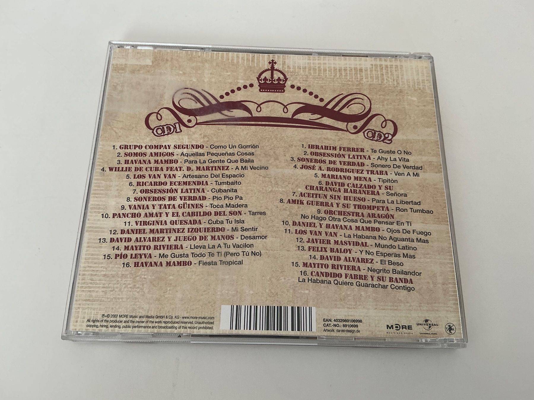 CD: Diamantes De Salsa / Number One / 2 CD / Various – Usato da Dübendorf venduto da Troll_88 1