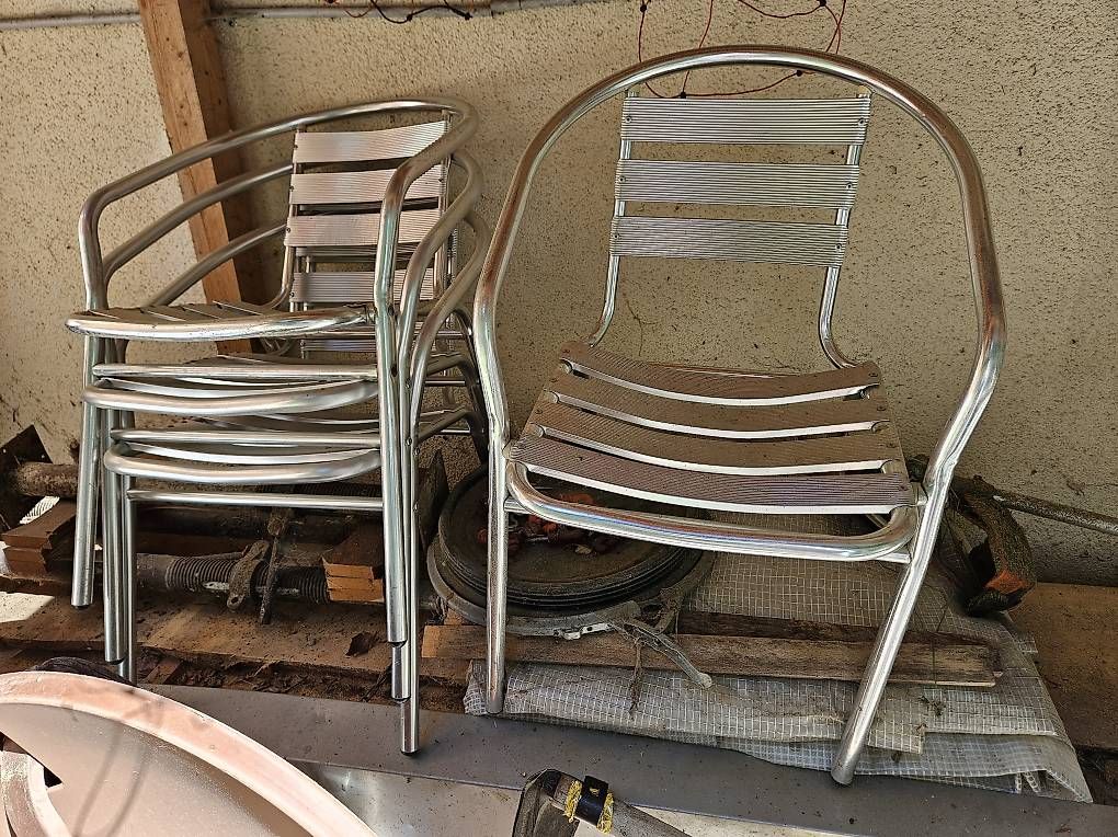 Stühle: 4 Gartenstühle – Gebraucht aus Pragg-Jenaz von haukez 1
