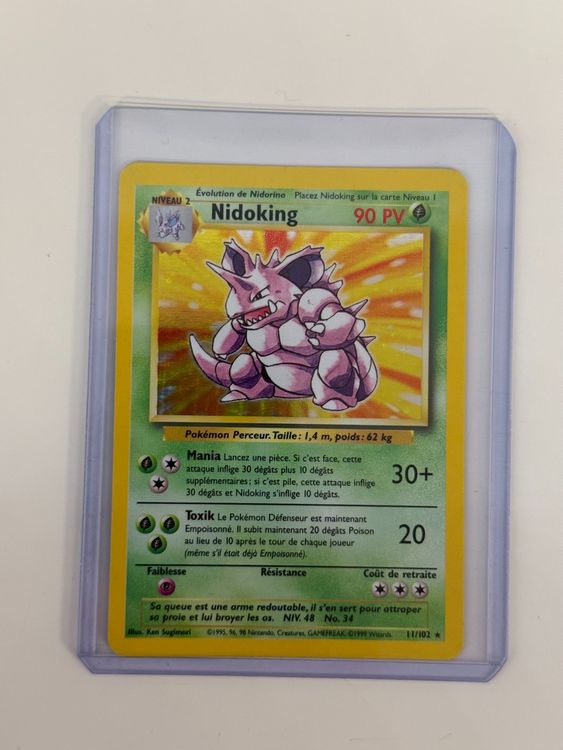 Cartoline: Carte Pokémon NidoKing 11/102 Wizards! – Usato da Bursins venduto da Panda_19