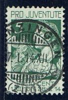 Pro Juventute J1 Vollstempel Menzingen