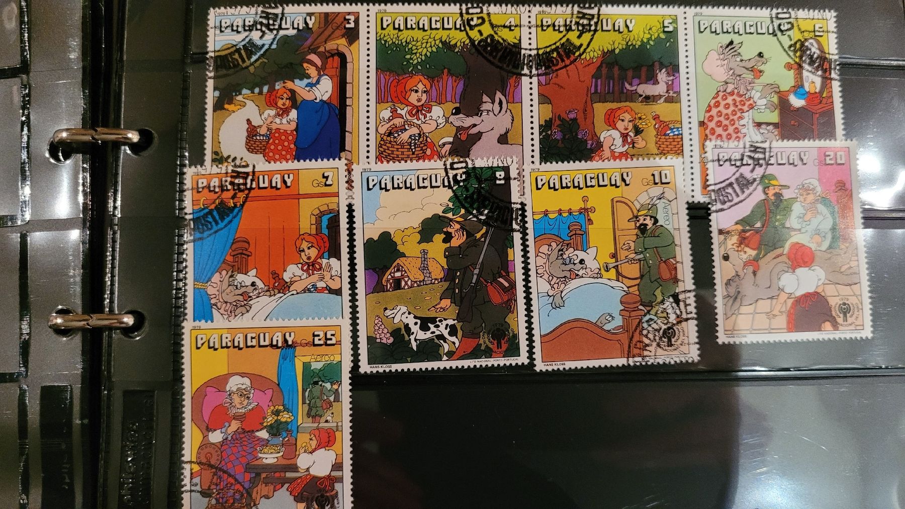 Tutti i francobolli: Briefmarken Paraguay Rotkäppchen Sammlung – Usato da Suhr venduto da Fritz28