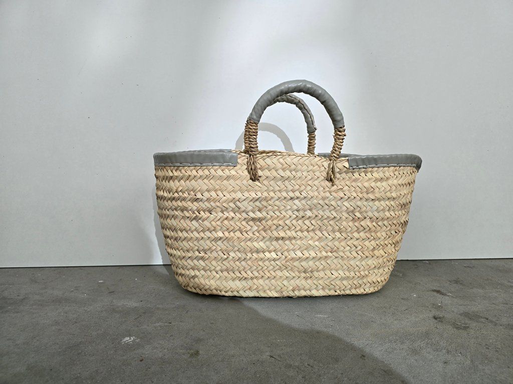 Sonstiges für Haushalt & Wohnen: Korb: Shopper oval hellgrau-ANGEBOT – Neu (gemäss Beschreibung) aus Romanshorn von Rachacha
