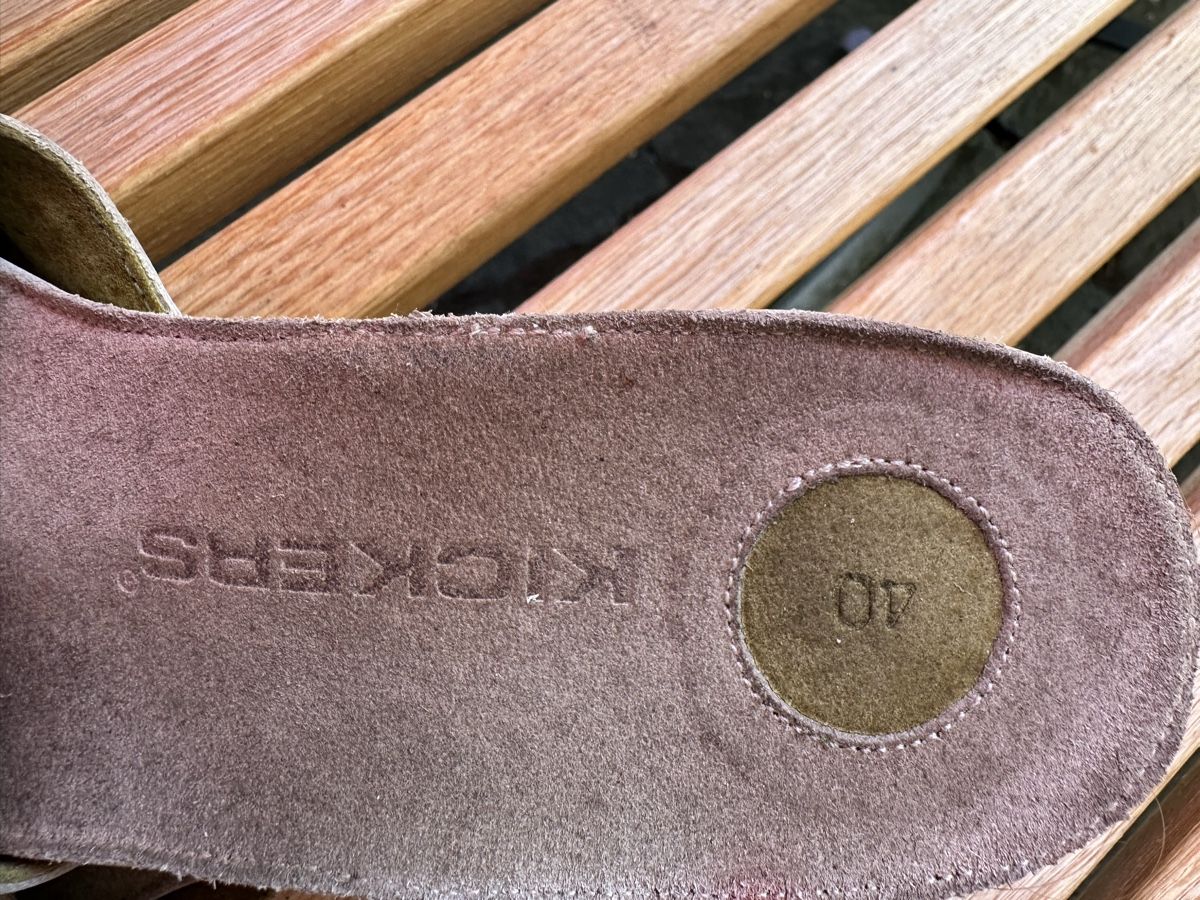 Kickers Scarpe da donna: Kickers Sandalen, Leder Grösse 40 gebraucht – Usato da Bern venduto da Noeci 3