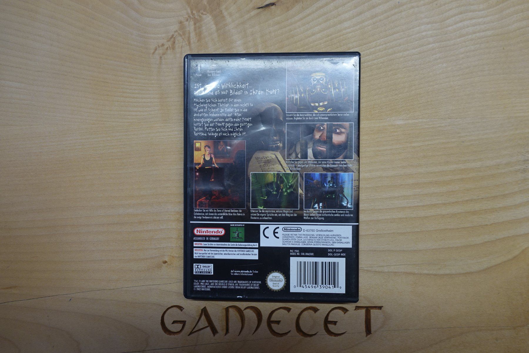 Nintendo Jeux: Eternal Darkness: Sanity's Requiem – D'occasion à Steinach par Gamecet 2