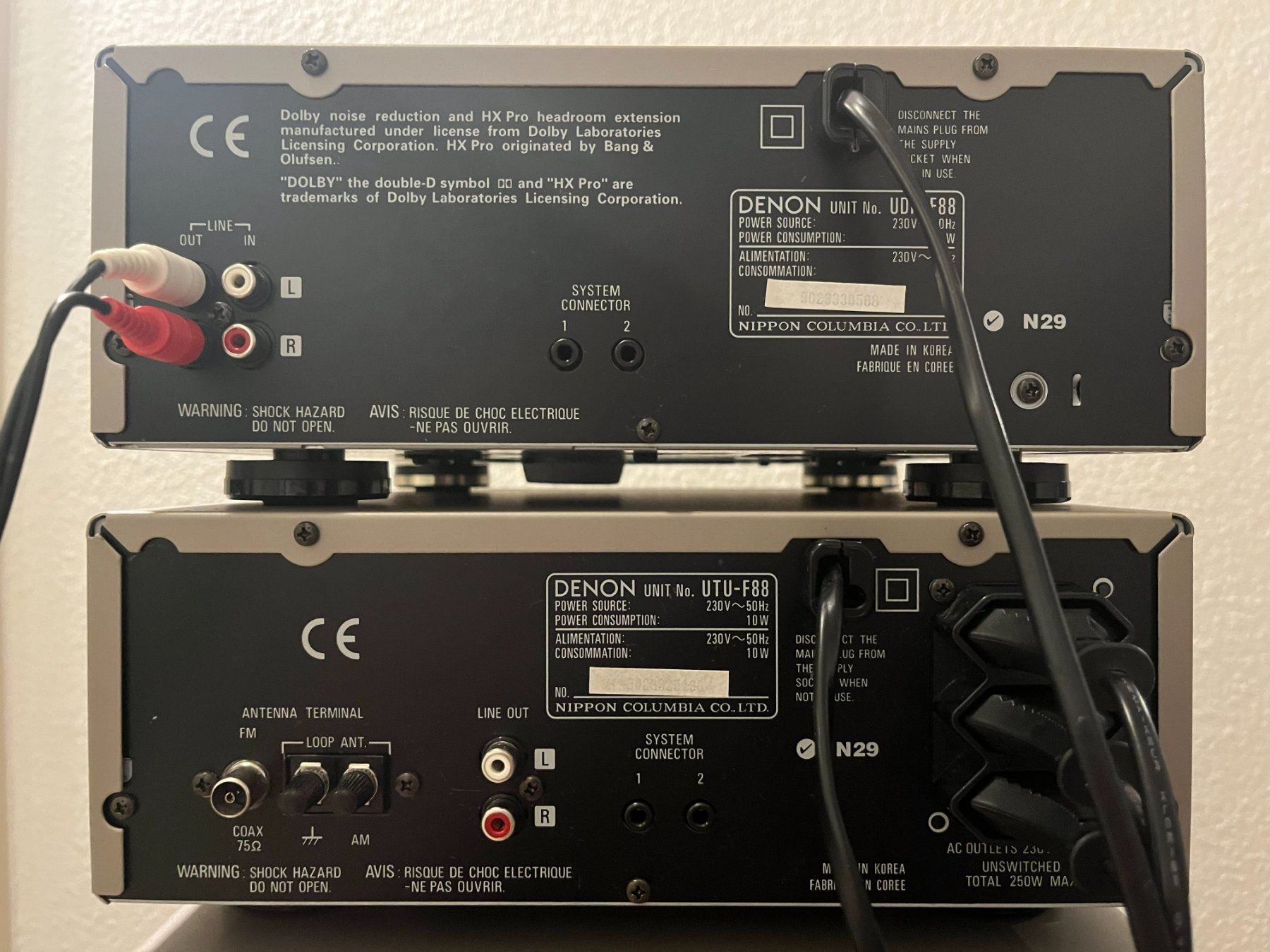 Denon Lettore multimediale & Streamer: Denon F88 Stereoanlage – Usato da Fahrweid venduto da pasta_555 7