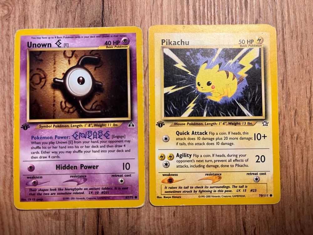 Pokémon Carte collezionabili: 9 Pokémonkarten der ersten Edition – Usato da Mollis venduto da Maxi2607 5