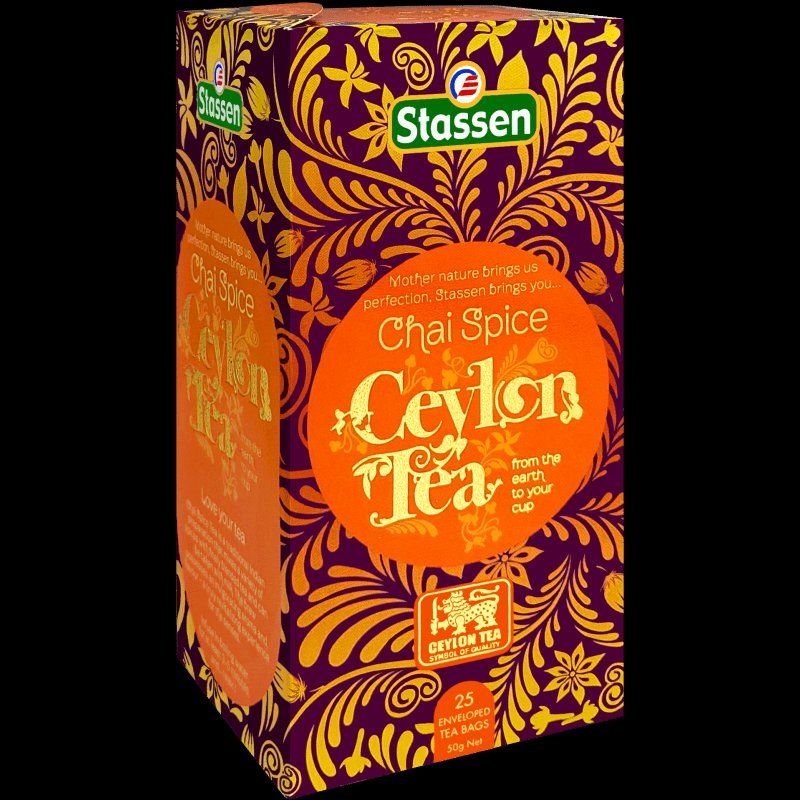 Cibi & Specialità: Stassen - Chai Spice Tea - Gastro-Teebeutel – Nuovo e nell'imballaggio originale da Gampelen venduto da Geschenkxy