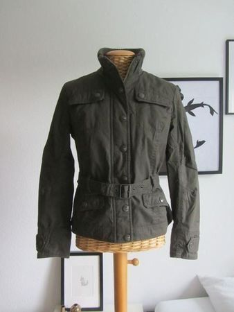 MANGO - Jacke oliv-braun M