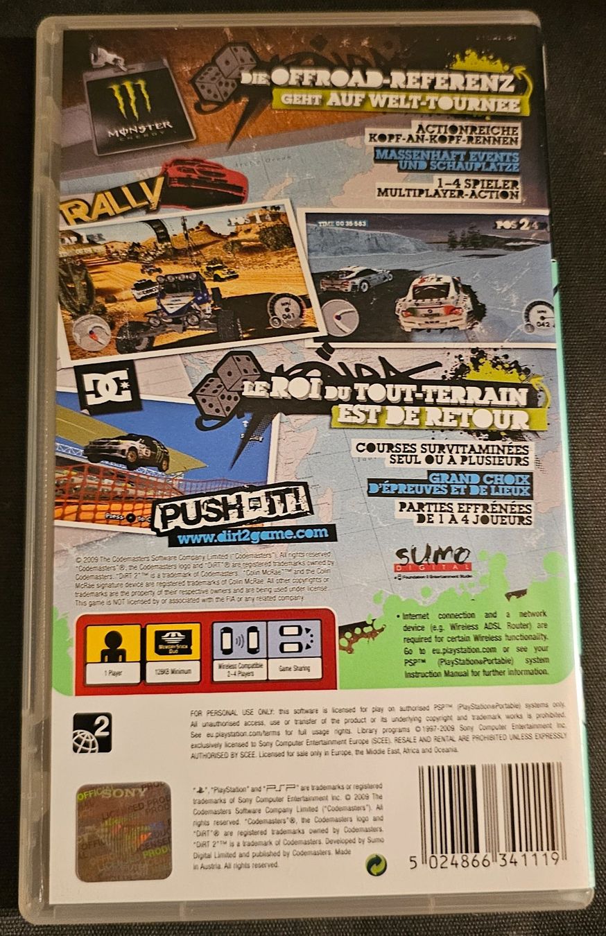 Sony Giochi: PSP Spiel - Colin McRae Dirt 2 – Usato da La Garde venduto da The_Hammer76 1