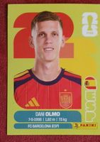 Panini WM 2022 Sticker Dani Olmo Spanien guter Zustand