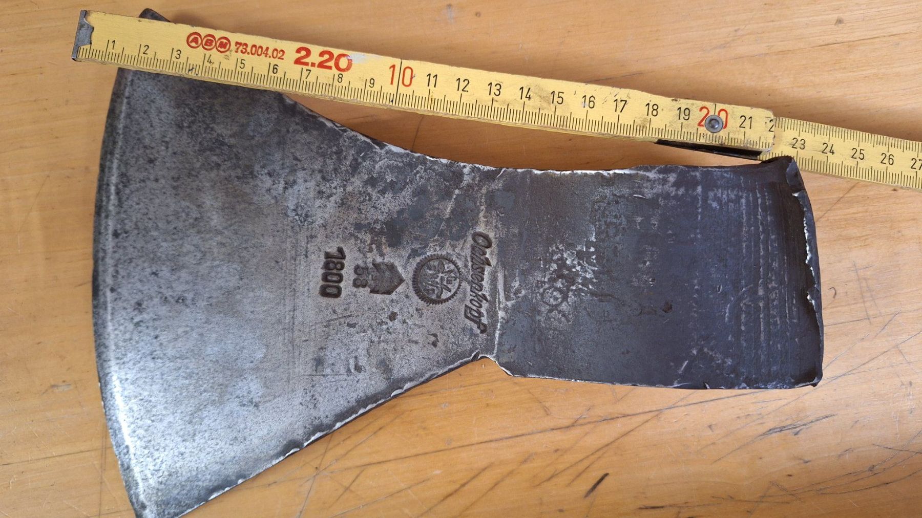 Tutti gli attrezzi: antikes Beil ," Ochsenkopf "  1800 – Usato da Dornach venduto da majo8689 7