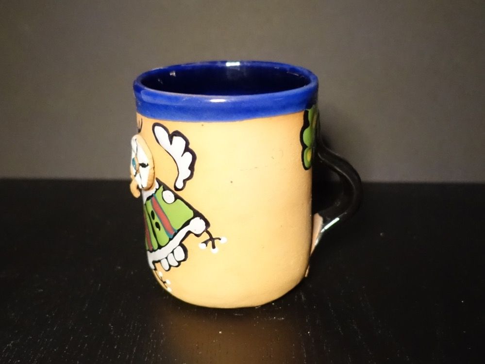 Tazze: Tasse / Teetasse / Kaffeetasse / Mug mit Eule – Usato da Russikon venduto da Eulenfeder 2