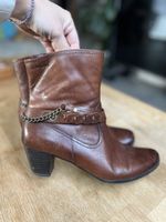 Braune Medicus Stiefeletten, Echtleder, Gr. 39.5 , Herbst 🍂