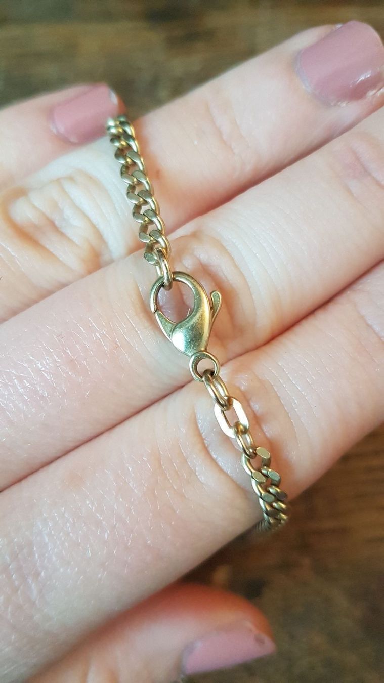 Catenine: Edle, sehr stabile Panzerkette – Nuovo (secondo la descrizione) da Unterägeri venduto da Altgoldschmuck 5