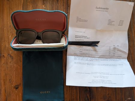 Lunettes de soleil GUCCI GG1338S Noires