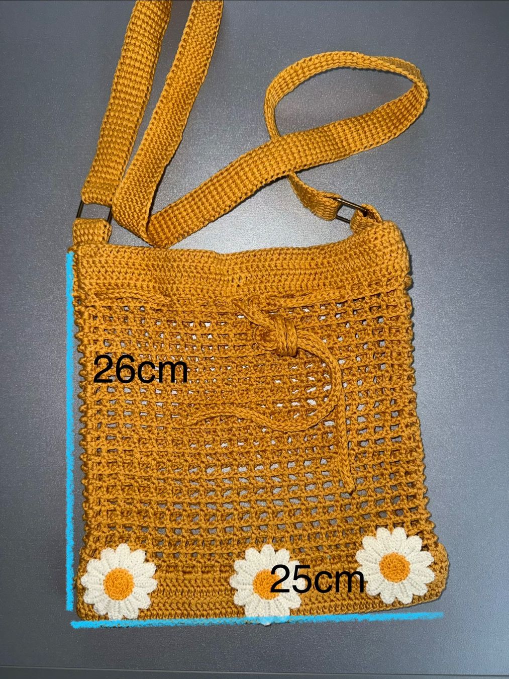 Sacs femmes: handgestrickte Umhängetasche 100%Baumwolle – Neuf (Voir description) à Buchrain par nat_pl5p 4