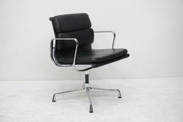 Vitra Soft Pad EA207 Leder nero Designklassiker