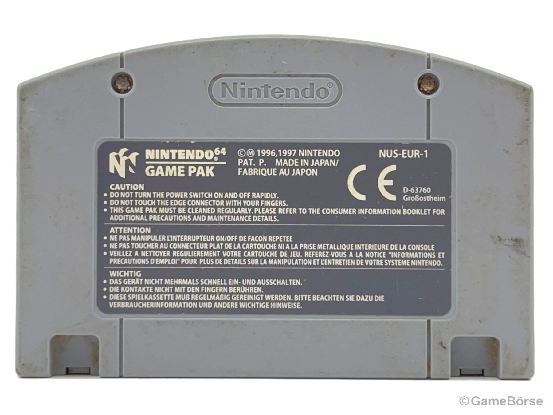 Nintendo Spiele: N64 Roadsters – Gebraucht aus Stettfurt von GameBoerse 1