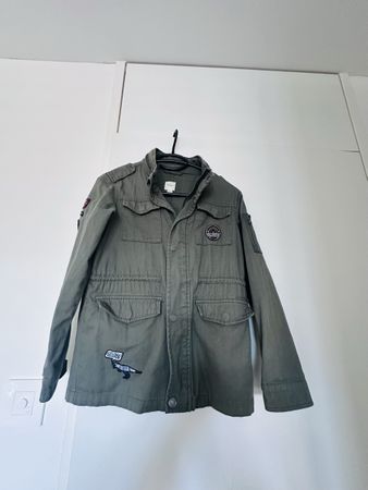 Sfera Übergangsjacke Kinder olivfarben Grösse 134-140