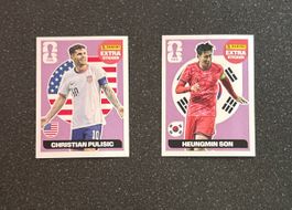 Panini Extra Sticker Son und Pulisic