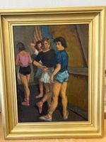 CHARLES ROBERT (1923-1960) BALLET  ÖlGemälde