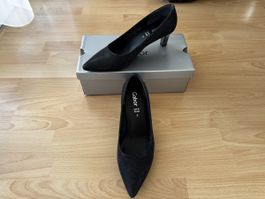 Gabor Pumps schwarz Grösse 40.5 Absatz 50 mm neuwertig