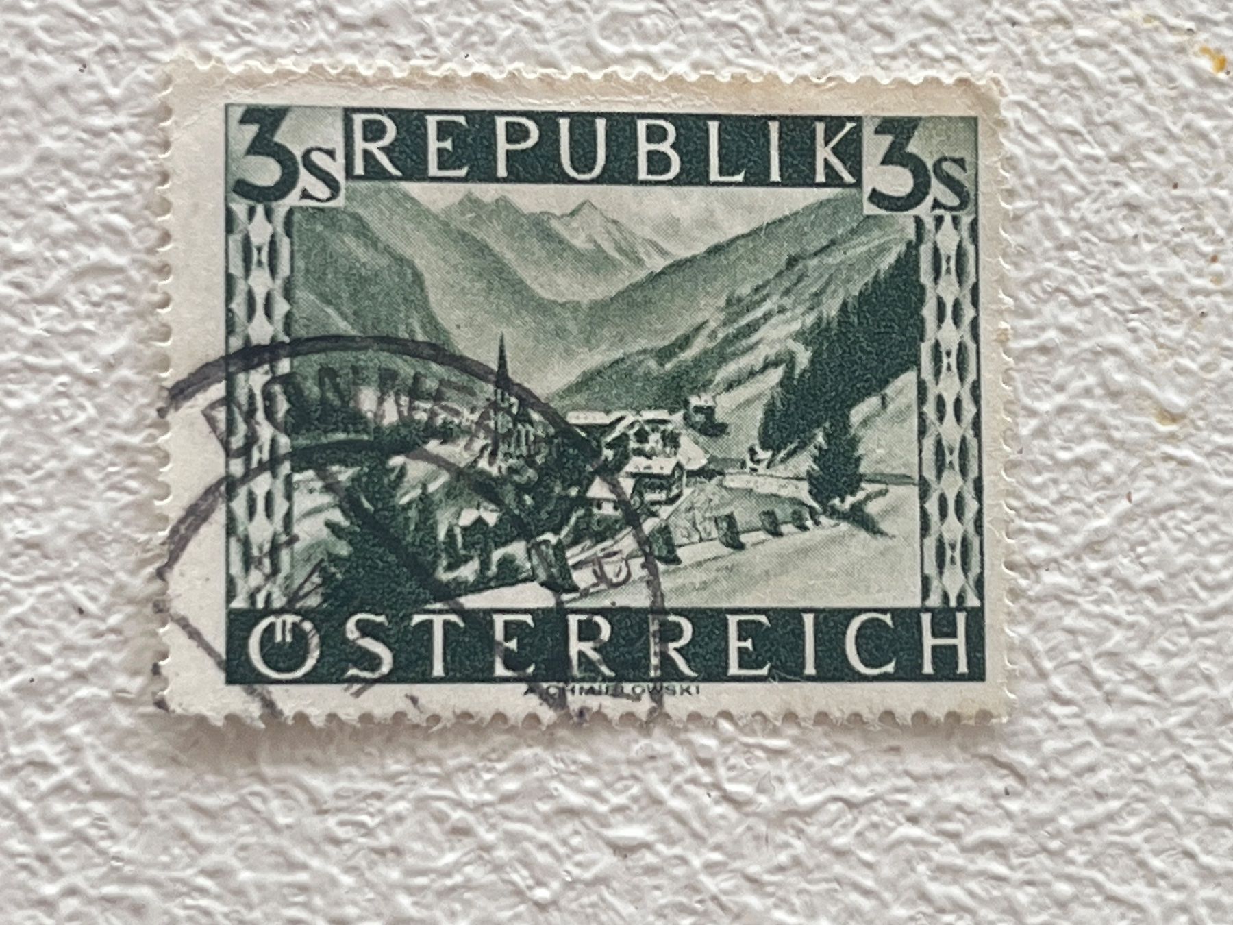 Alle Briefmarken: Österreich Briefmarke – Gebraucht aus Chiasso von AzenYa