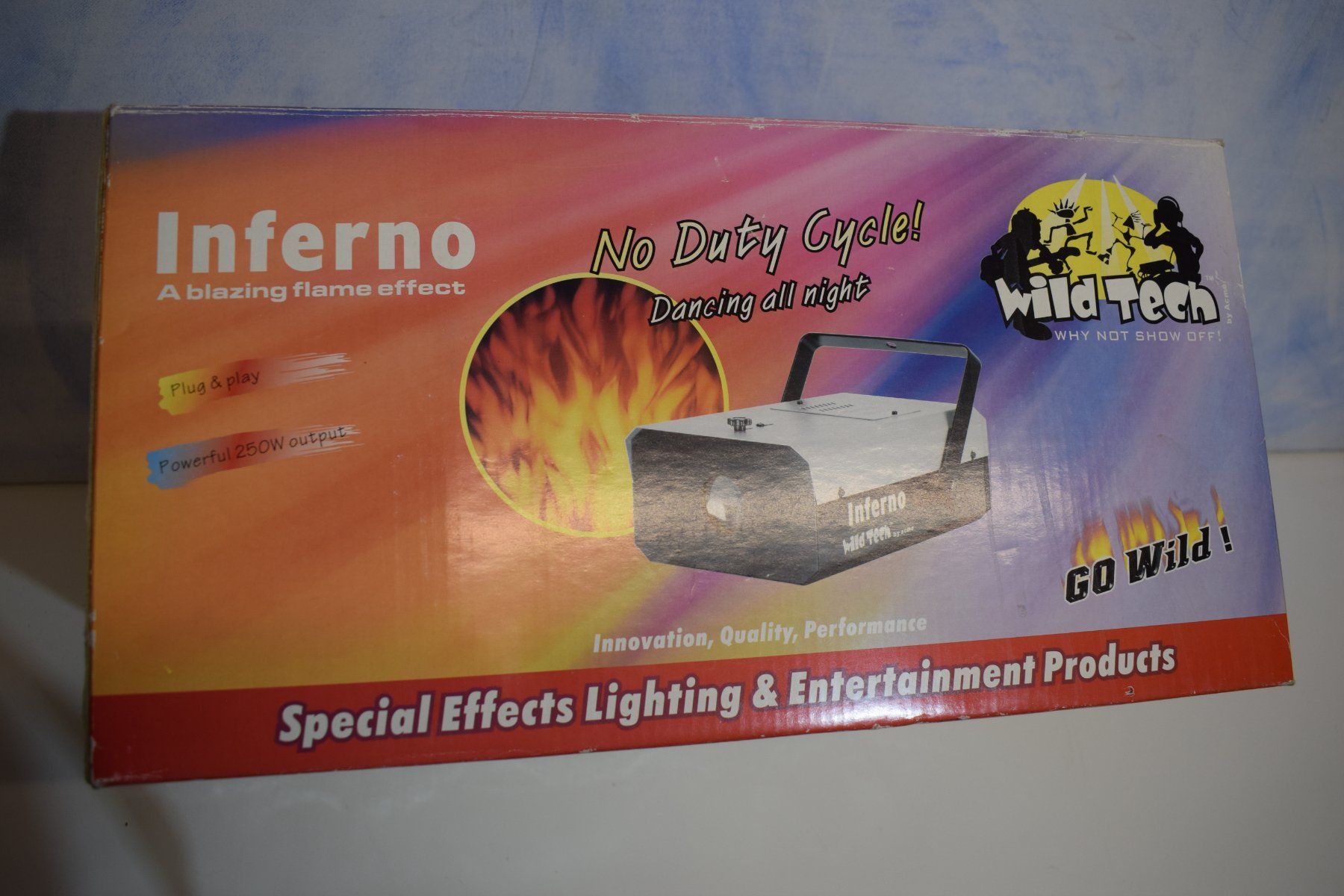 Grafica & Litografie: Inferno Wild Tech Lichteffekt – Nuovo e nell'imballaggio originale da Zürich venduto da Brockito 2