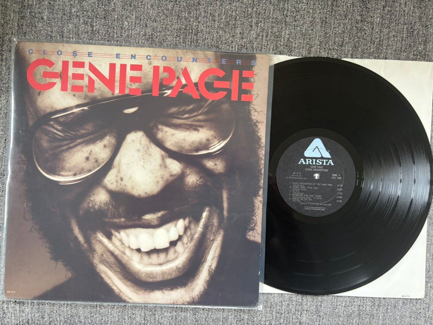 Schallplatten: Page, Gene  - Close Encounters - US - 1978 - Arista – Gebraucht aus Zofingen von Bigron