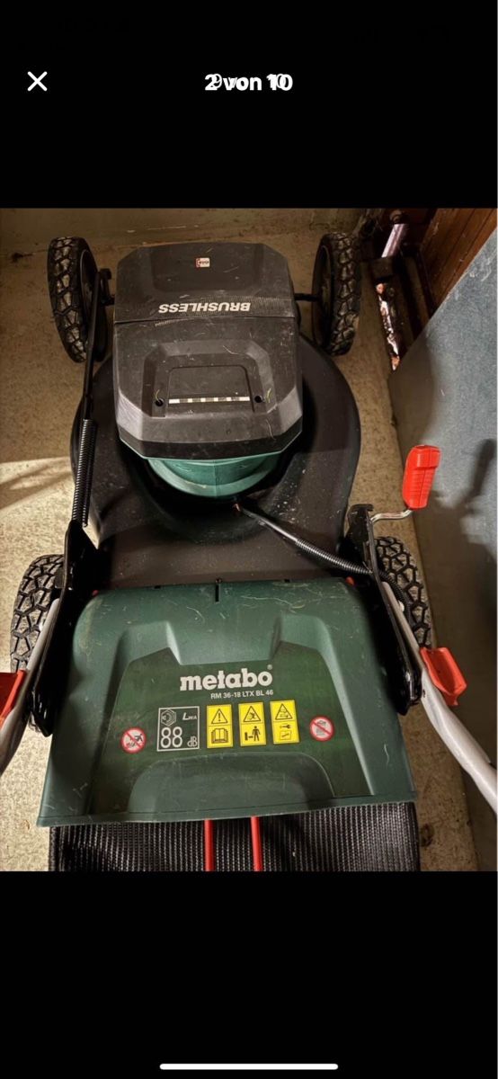 Metabo Tagliaerba: Metabo Maschine – Nuovo (secondo la descrizione) da Wetzikon ZH venduto da alv_zj9t 1